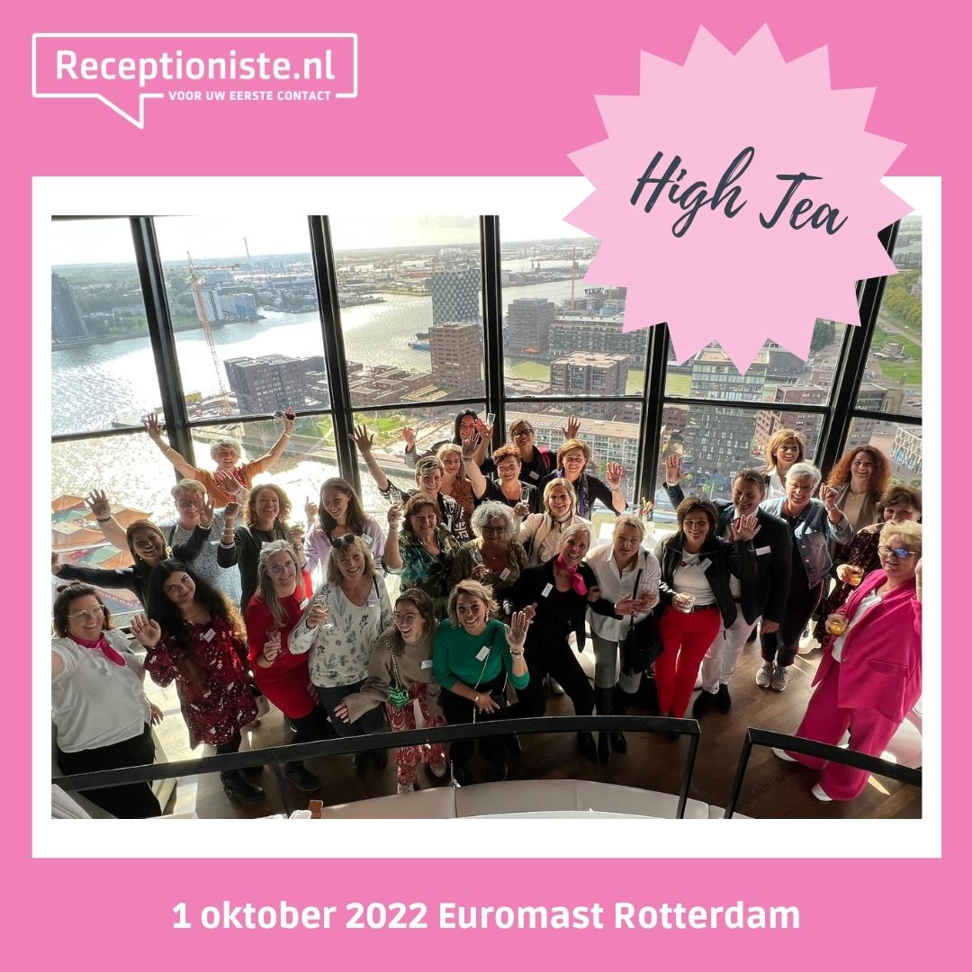High tea op grote hoogte