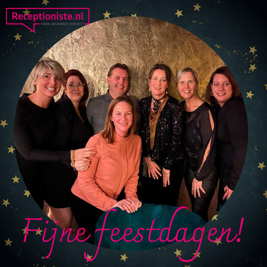 Fijne feestdagen! 